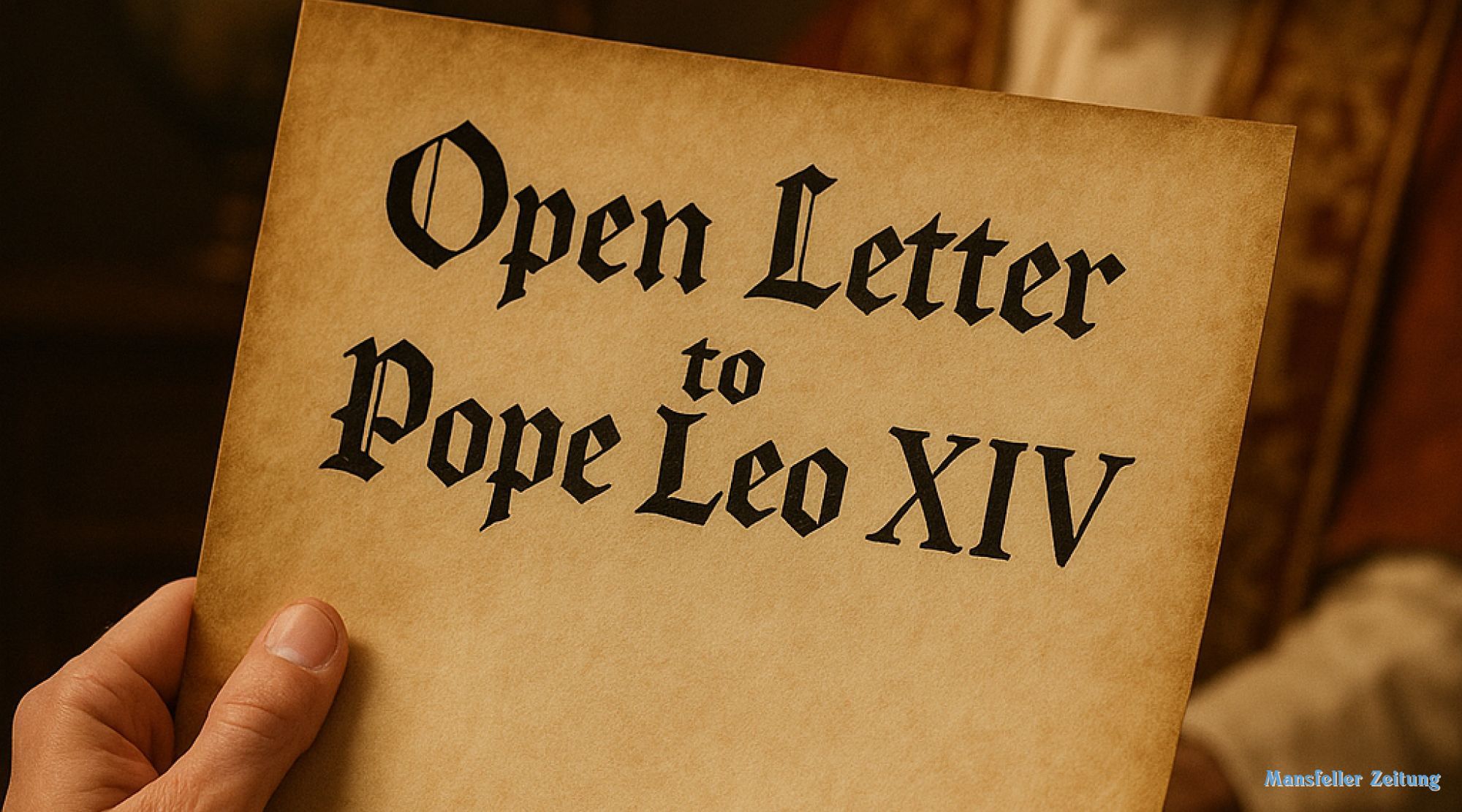 Offener Brief richtet Appell an Papst Leo XIV.
