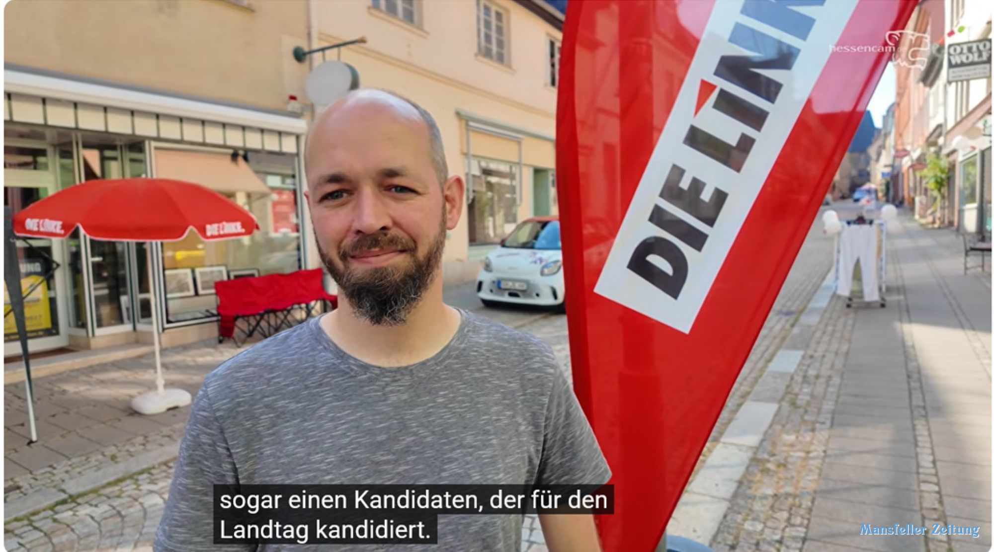 André Röthel - Landtagskandidat der Linken
