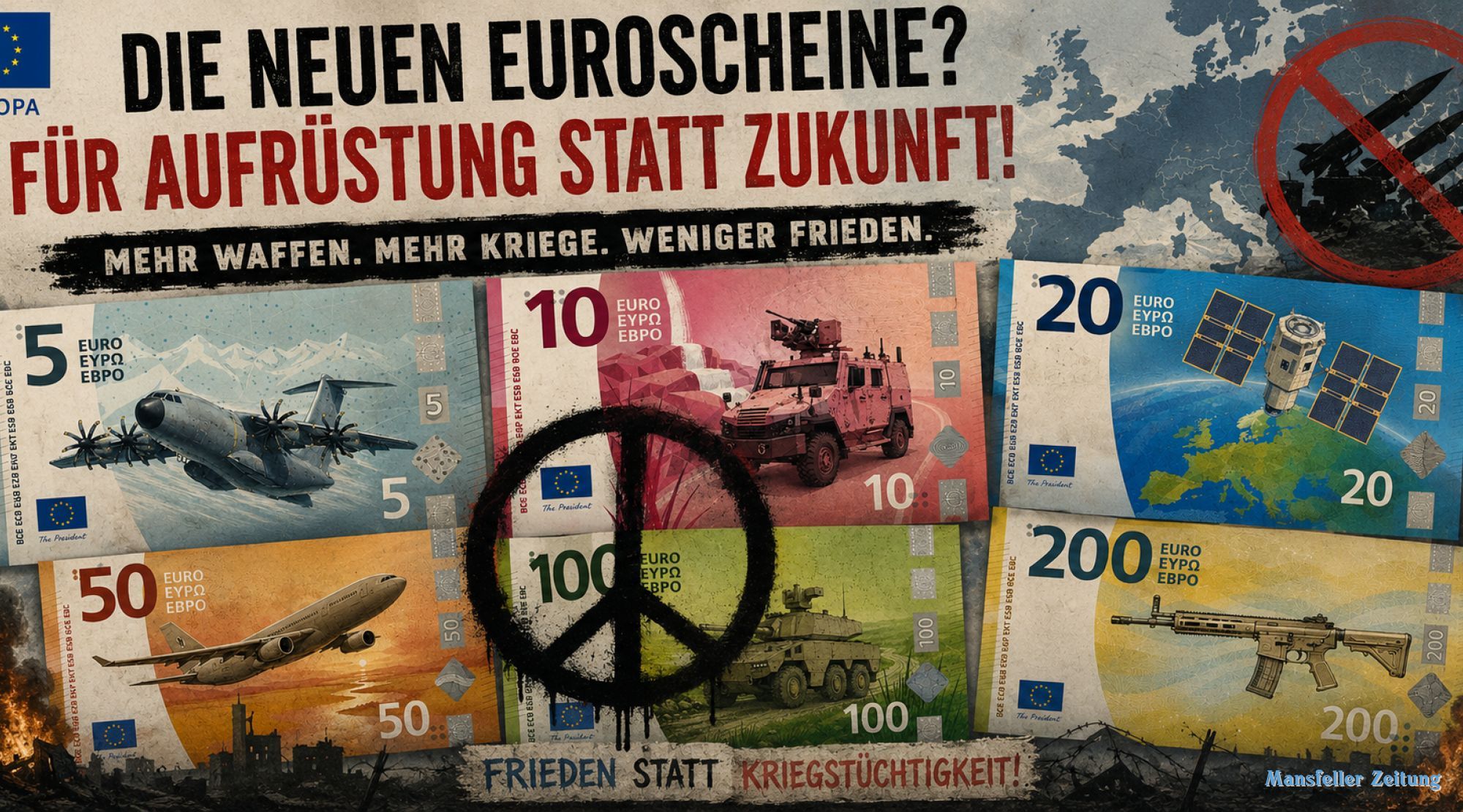 Wenn Waffen zum Symbol Europas werden