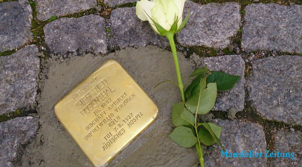 Stolpersteinverlegung für Siegfried Rosenthal