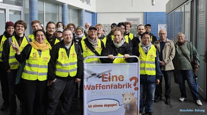 Beginn des Aktionstages am Bahnhof SGH