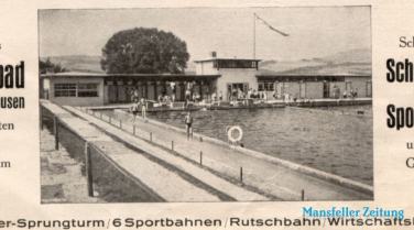 Foto aus Festschrift von 1933 (noch ohne Sprungturm)