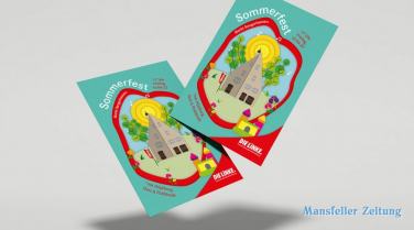 Sommerfest der LINKEN. auf dem Markt in Sangerhausen am 1o. Juni ab 17.oo Uhr