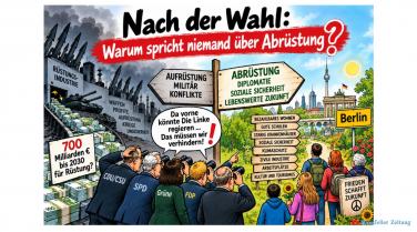 Nach der Wahl: Warum spricht niemand über Abrüstung?