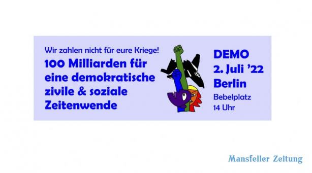 1oo Milliarden für eine demokratische, zivile und soziale Zeitenwende