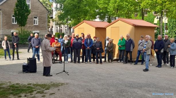 Gedenken zum 8o. Jahrestag der Befreiung vom Faschismus
