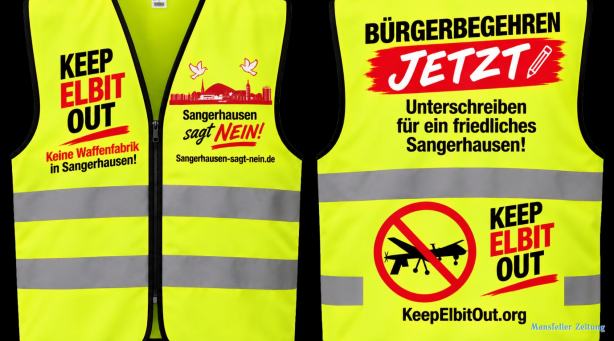 Bürgerbegehren gegen Waffenfabrik: Initiative erreicht 1.000 Unterschriften